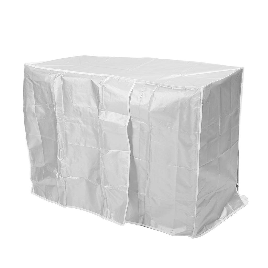 Window Air Conditioner Cover Sun Protection Waterproof Dustproof Air Conditioner Protection Cover for Winter Outside
