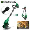 Newbeny 1600W 150MM Electric Rotary Tiller Cultivator Portable Grass Trimmer Soil Turning Lawn Mower Tool for Makita Battery Pin