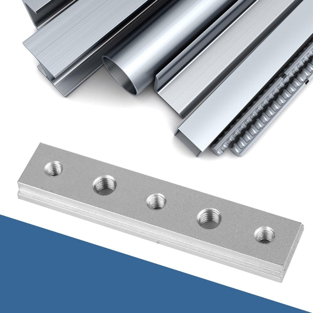 100/200/300 mm T Slot Miter Track Aluminum Alloy for T Screw Miter Track Jig Quick Acting Clamp 30 / 45 Type T Track Woodworking