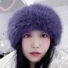 Høst og Vinter Kald Hvit Varm Lue Nordøst Basinlue Ørelue Ansikt Liten Mongolsk Lue Plysj