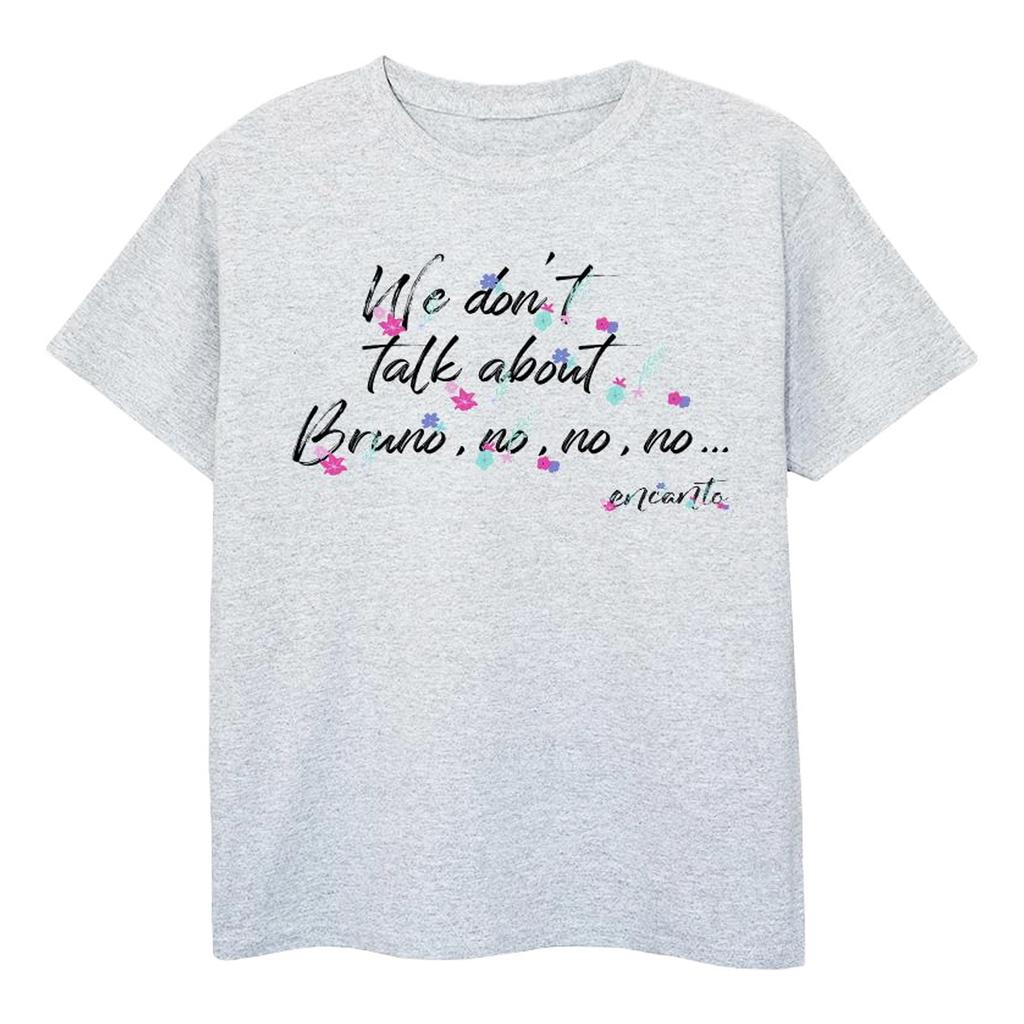 Disney Girls Encanto Bruno No No Cotton T-Shirt