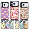 Junk Food Pattern Phone Case for iPhone 17 16 15 14 13 Pro Max Back Cover for 12 11 Pro Coque