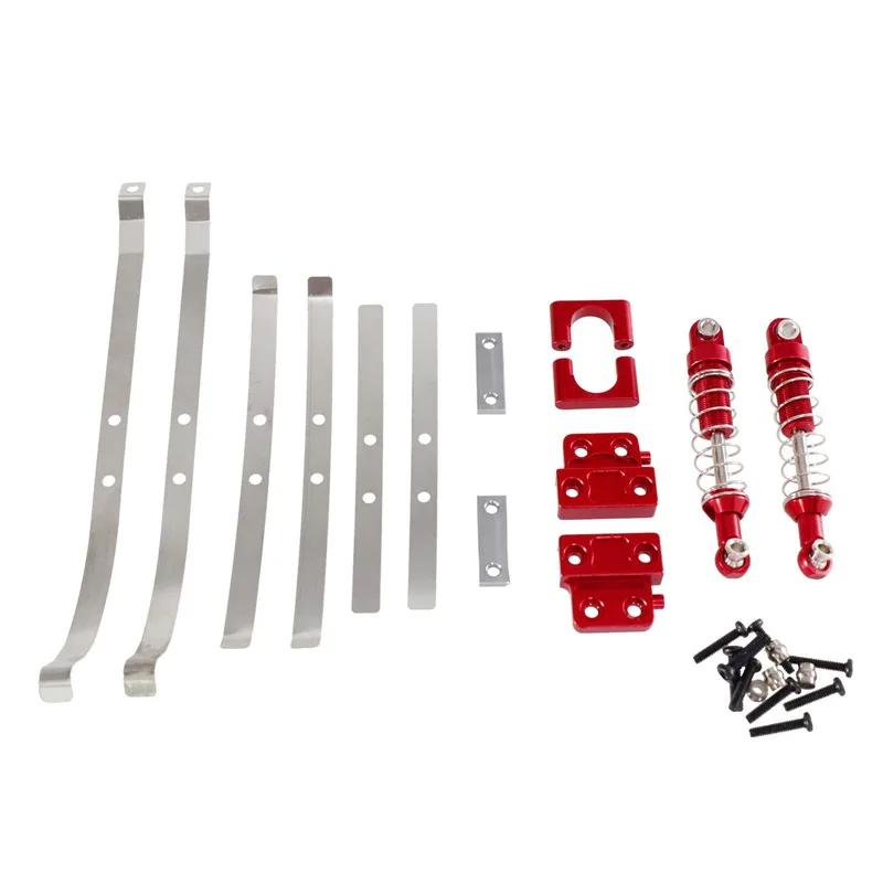 Rear Axle Fixed Component Shock Absorber Spring Plate for MN82 LC79 Metal Upgrade Parts Kit RC Car OP Accessories Truck Buggy