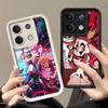 Hazbin Hotel Anime Soft Phone Case for Xiaomi Poco X7 X6 X5 Pro X4 Gt X3 F7 Ultra M8 M7 Redmi 15C 15 14C 13 13C 12 12C 10 10C