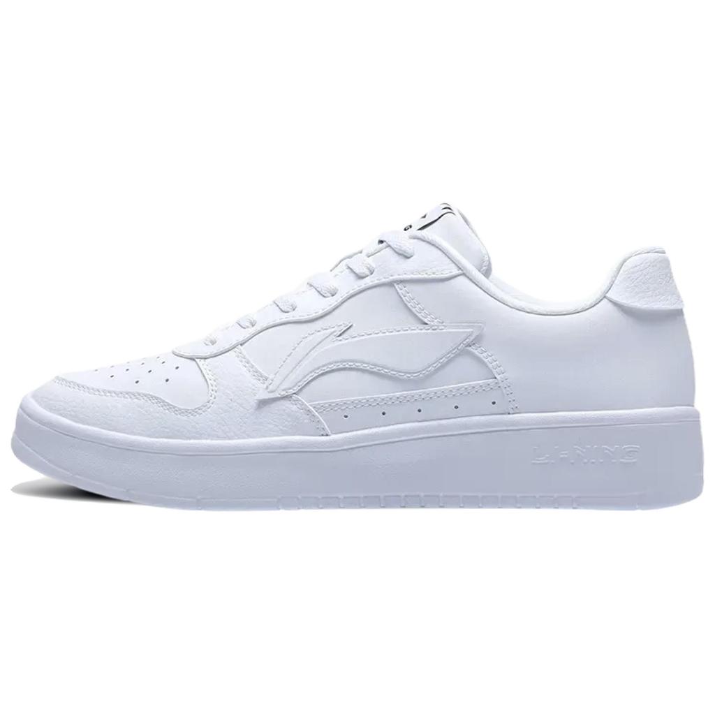 Li Ning Floating Boat Lucky Moments Cushioning, Wear Resistant Low Top Skateboard Shoes Unisex Pink Gold AGCS419-1(Team1025-)