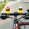 Luminous/Normal Airscrew Helmet Standing Duck Broken Wind Small Yellow Duck Bike Motor Riding Cycling Lights Bicycle Accessories