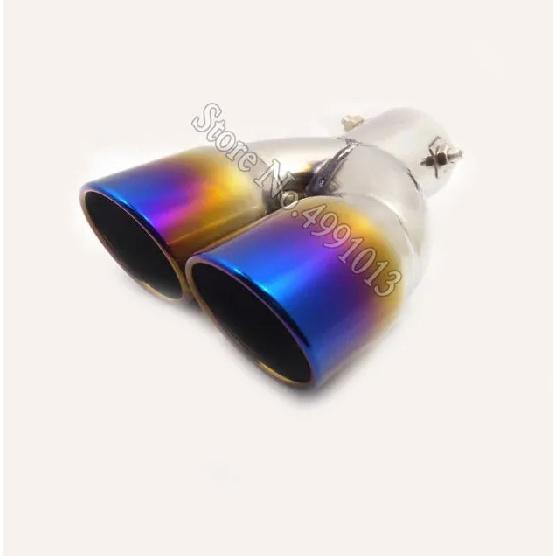 For Kia Niro SG2    2024 Stickers Cover Muffler Exterior Back End Pipe Dedicate Exhaust Tip Tail Outlet Ornament