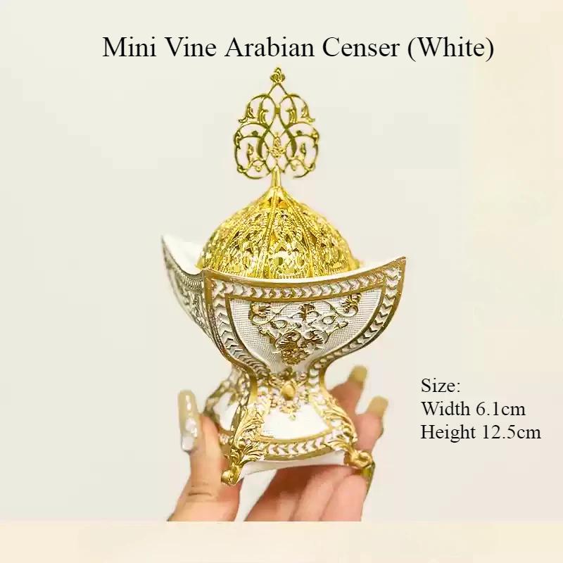 Arabien Traditioneller Kohle Räuchergefäß/Räucherwerk Adlerholz Sandelholz Innenraum Räucherwerk Reinigt die Luft Beseitigt Gerüche und Hilft beim Schlafen