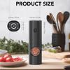 2/1 Pcs Battery-Powered Electric Salt And Pepper Grinder, Adjustable Coarseness Refillable Automatic Kitchen Gadget