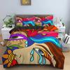 Psychedelic Abstract Pattern Cartoon Graffiti Bedding Set Boys Girls Twin Queen Size Duvet Cover Pillowcase Bed Kids Adult