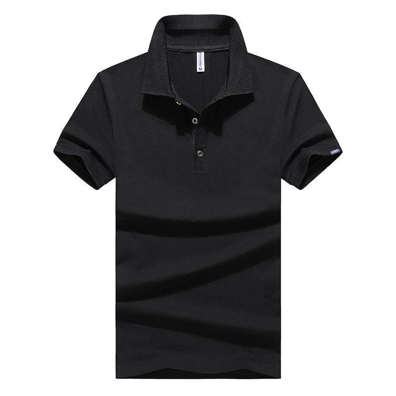 Großes und fettes, lockeres, kurzärmliges Poloshirt in Übergröße mit Polokragen für Herren-Freizeit-T-Shirts