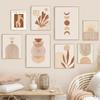 Abstrakte Korallenlinien Beige Matisse Leinwandgemälde Boho Poster Wandkunst Druckbild Schlafzimmer Wohnzimmer Büro Heimdekor