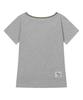 Koiliseu [One Shoulder] Laura Small Logo One Shoulder Short Sleeve T-Shirt (13 Colors)