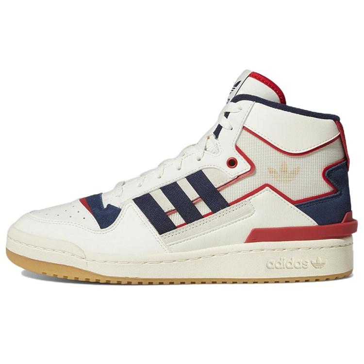adidas Forum Exhibit Mid Inside Out - White Navy Scarlet Men s HQ1482 EU 40⅔