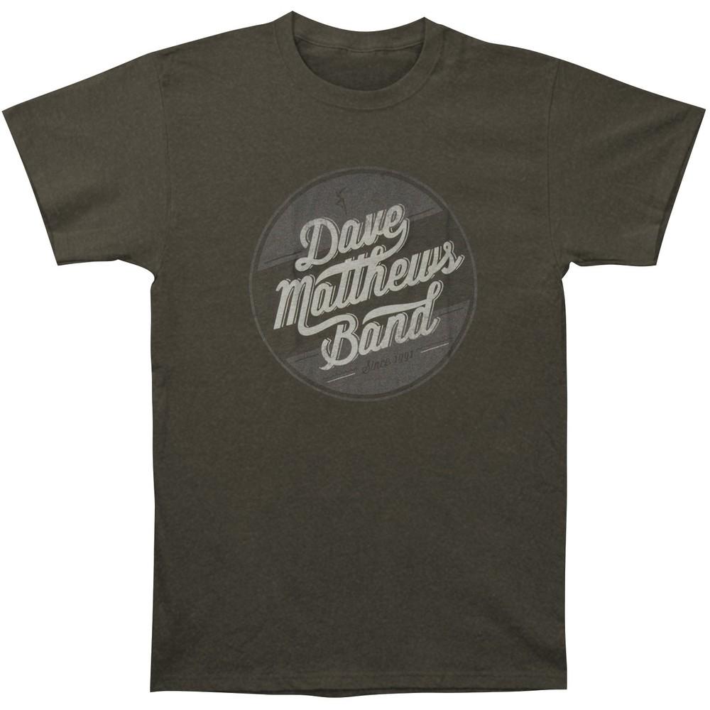 Men's Dave Matthews Band Circle Logo Slim Fit T-shirt  Charcoal