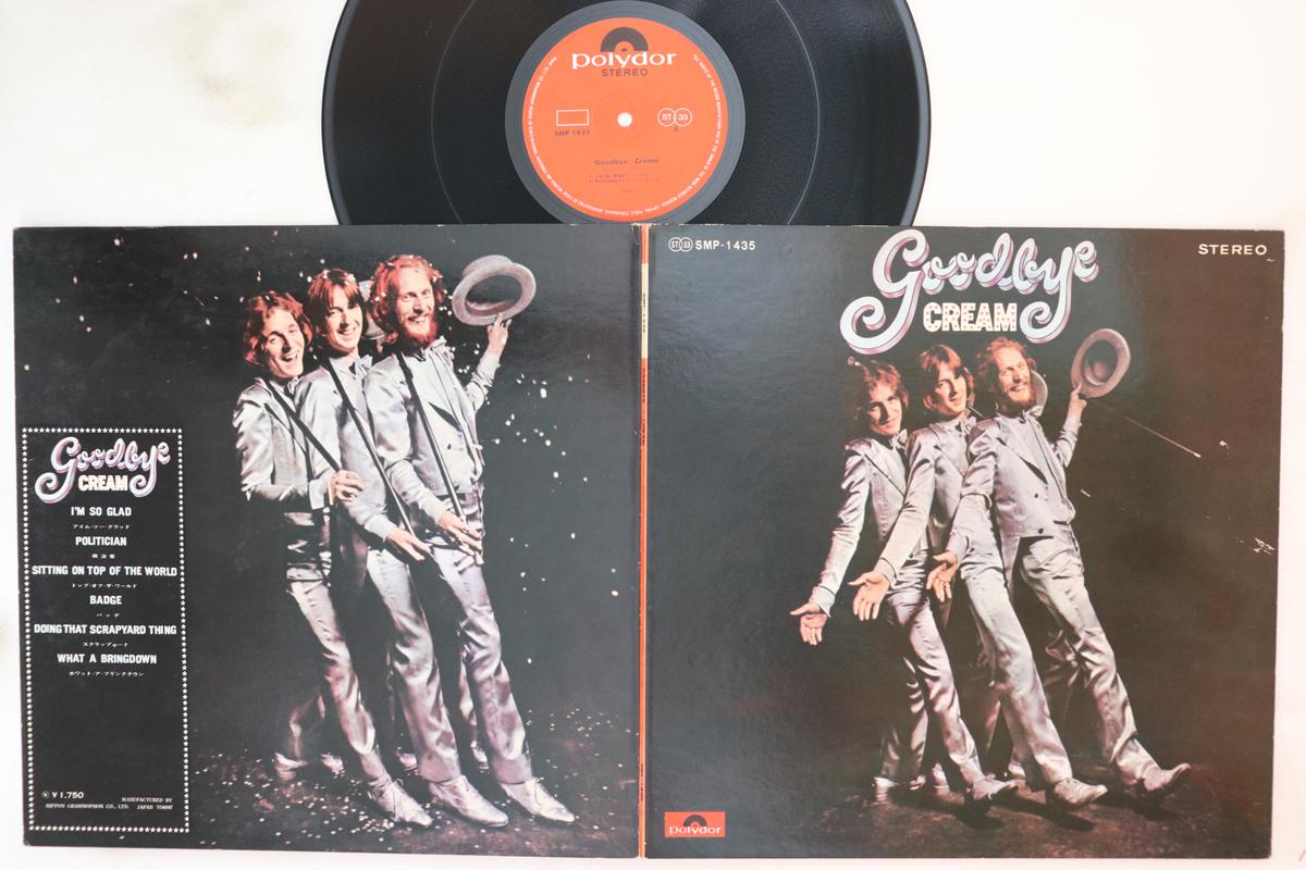 

LP Record CREAM - Goodbye SMP1435 POLYDOR 1969 Japan Rock Used