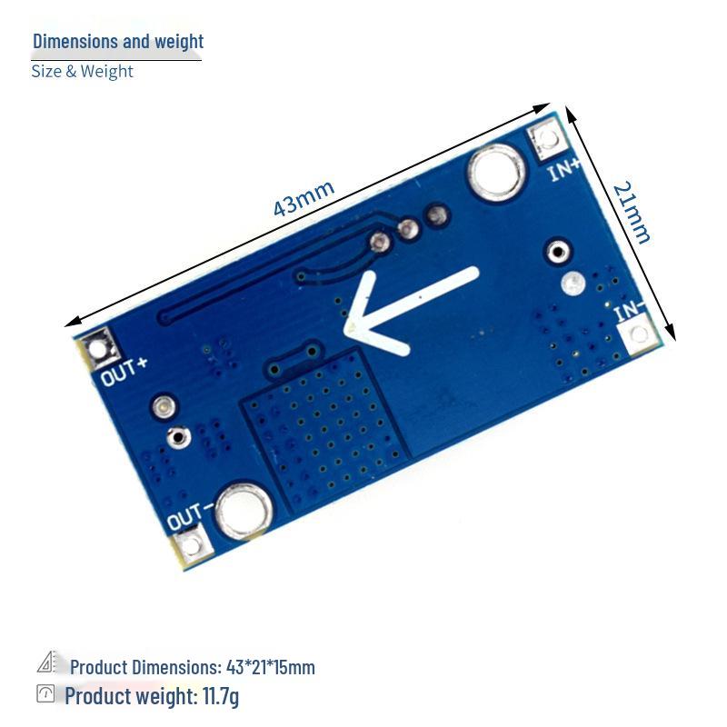 XL6009 DC-DC Adjustable Voltage Boost Regulator Module, LM2577 Alternative