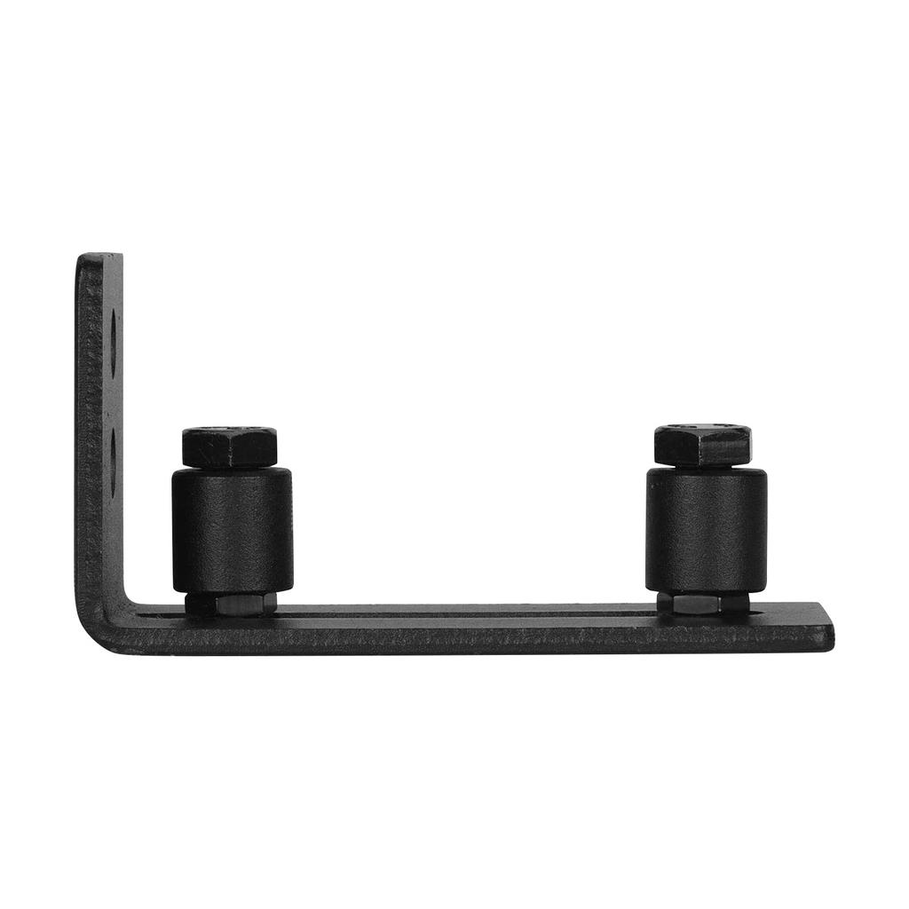 Dvere od stodoly Vodiaca lišta na podlahu Posuvné dvere Posuvné dvere Hardware Home Tools Black