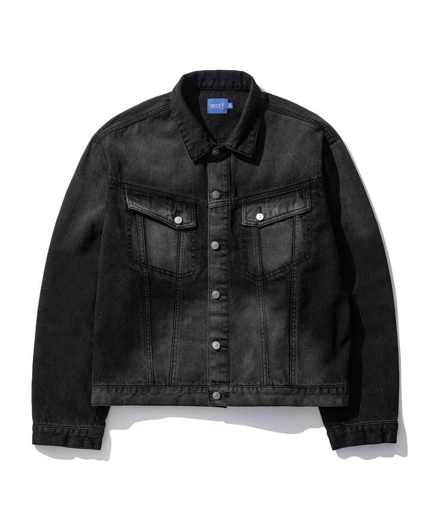 Decet Denim Trucker Jacket Dcjk004Black