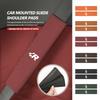 Emblems Suede Car Seat Belt Shoulder Protection Pad Auto Universal For VW Beetle CC B5 B6 B7 EOS GTI MK2 MK4 MK5 MK6 Zf8