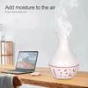 200ml Mini Ultrasonic Essential Oil Diffuser with LED Night Light, Aromatherapy Machine, Includes 2 Oils