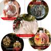 Christmas Decoration 12pcs Transparent Plastic Ball Festival Decoration Pendant