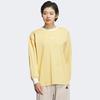 Adidas KTX53 Auto Long Sleeve Wording Loose Fit Single Jersey Size Women's (JG5714) T-Shirt, J/XL