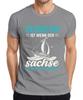 Gender Is When The Saxon Overturns Sailboat Saxony Saying Unisexs TShirt