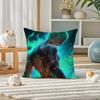 One Piece Roronoa Zoro Anime Plush Pillow Cover Soft Short Plush Cushion Cover For Sofa Bedroom Home Decor Gift Decoration
