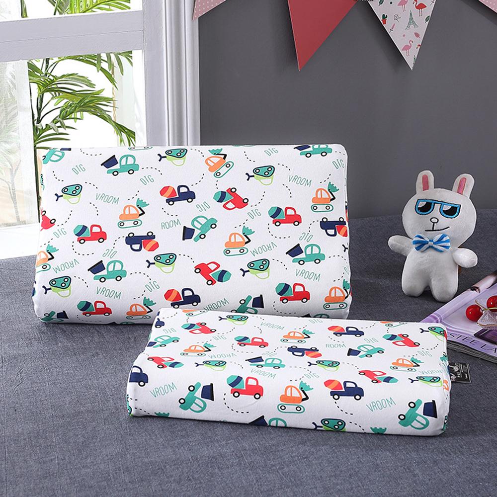 Cute Cartoon Pattern Pillowslip 27cm*44cm/30*50cm Baby Pillow Cover Adult Children Latex Pillow Case Durable Cotton Pillow Case