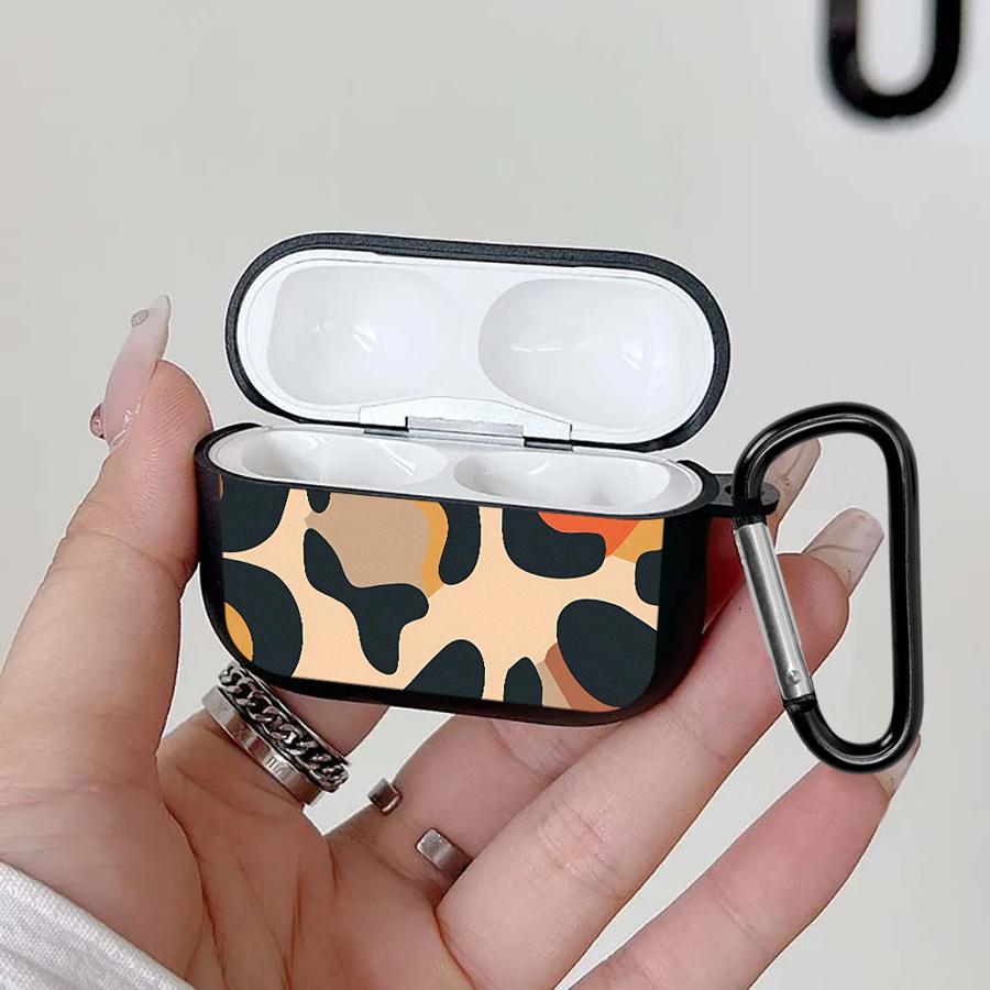 Case For Airpods 1 Pro 3 4 Pro3 2 Pro2 Earphone Cases Cover Cartoon Leopard Print