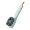 Multifunctional Liquid Shoe Brush Cleaners Soap Dispenser Cleaning Brush