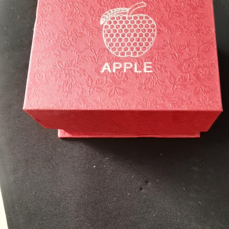 Red Crystal Apple Ornament for Christmas Eve - Perfect Gift & Car Decoration