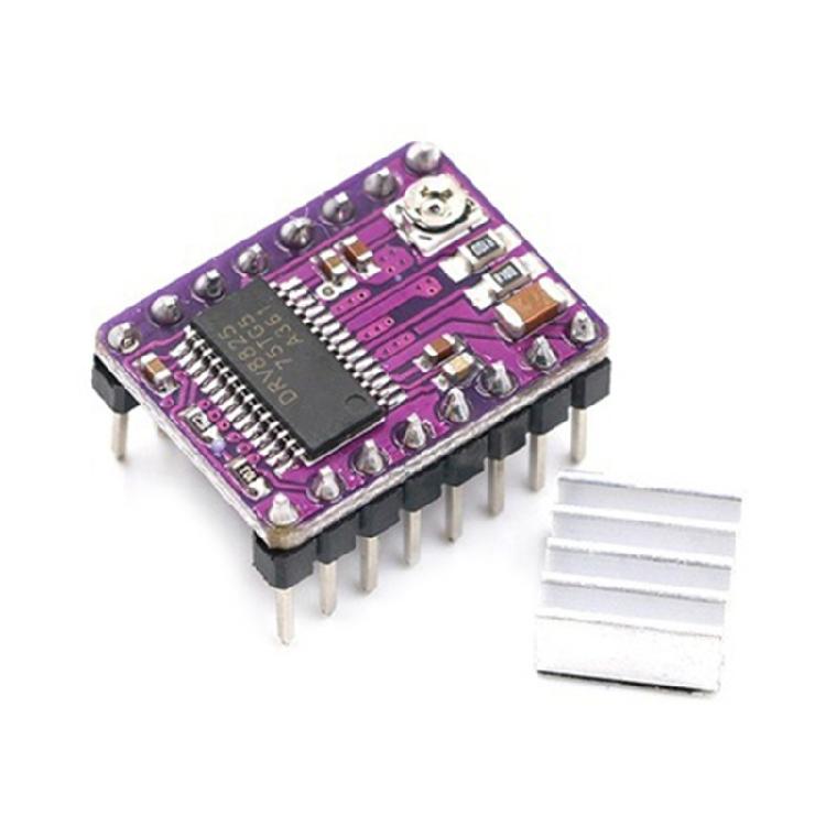 DRV8825 Stepper Motor Driver Module with Heat Sink for 3D Printers Rrerap