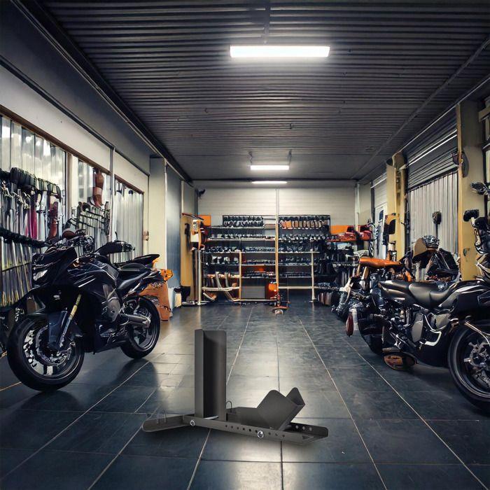 Béquille cale roue avant MW1 Bloque Roue 12-22" pouce noir