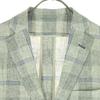 unused FEEL EASY made in Japan Check Pattern Long sleeve tailored jacket Men's Used