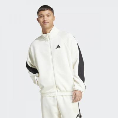 Stadium Track Top Loose Fit Full Length Zipper