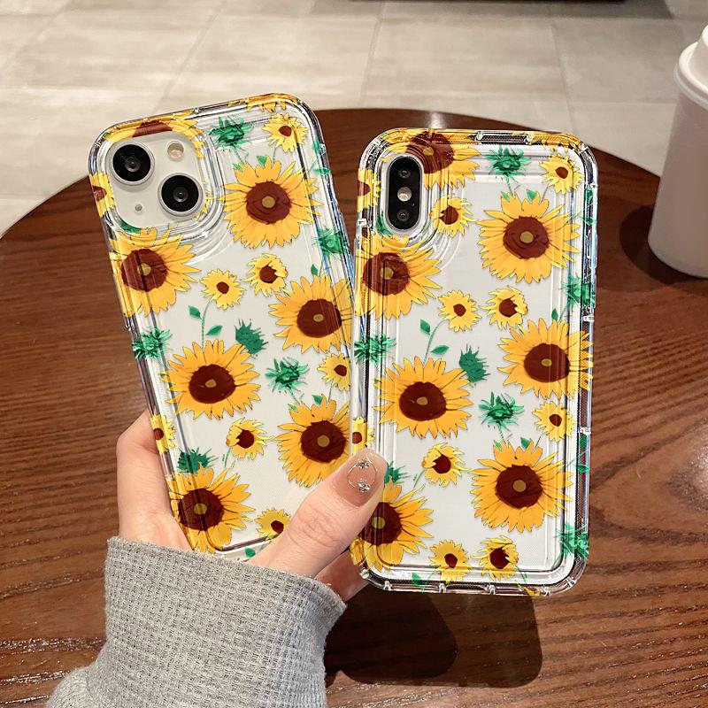 Telefonveske for IPhone 13 15 14 12 11 16 Pro Max XR XS SE Max 6 7 8 Plus for Samsung S24 A55 A32 S23 for yellowmi Note 13 12 11 10 Pro Drop Resistant