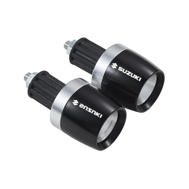 For Suzuki GSXR GSX-R GSX 600 750 1000 GSX-S 125 750 1000 GSR 750 600 400 Suzuki Motorcycle Hand Grips Handle Bar End Cap