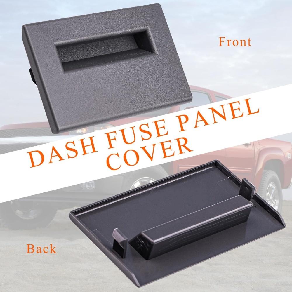 Gray Dash Fuse Panel Cover for Chevy Truck Suburban 1988-1994