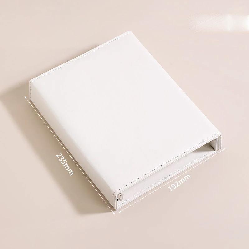 Binder A5 Photocard Collect Book Magnetic Buckle Large Capacity Card Holder PU Leather Idol Photo Card Collection Album ZF932