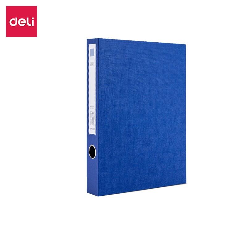 Deli A4 PVC Magnetic File Box, 35mm Spine