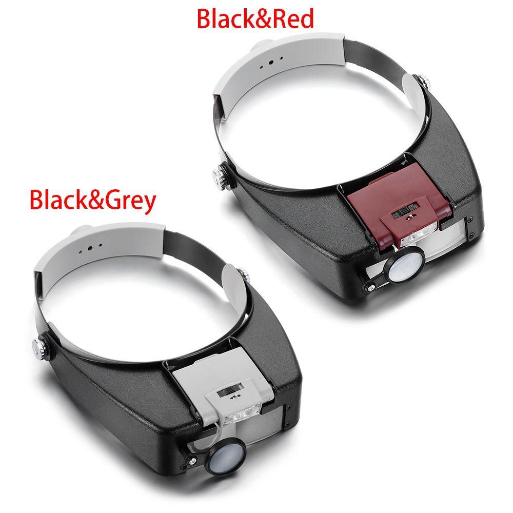 Multifuncttion Visor Head Headband Repair Loupe Magnifying Glasses Jewelers Magnifier Jewelry Tools
