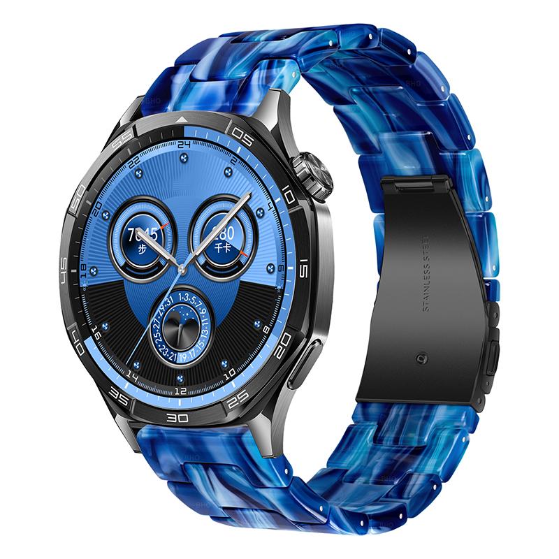 Harzarmband für Samsung Watch 7/6/5 Huawei Watch 5-4/GT6-5-4 46mm Armband für Amazfit GTR4/GTS4/Bip 6-5/Balance 2/Active 2