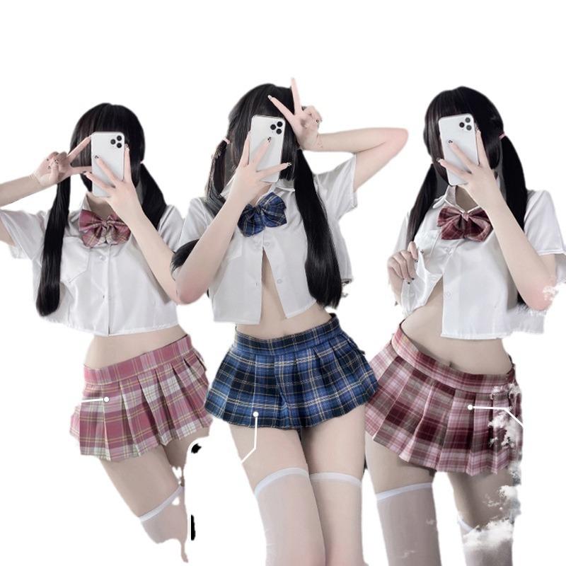 JK Short Skirt, Pure Desire College Style, Pure Butterfly Short Student Clothing, One Campus Uniform.
