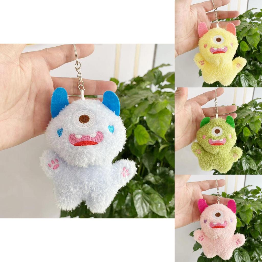 Charming One-eyed Monster Plush Backpack Pendant Toy Doll Perfect For Gifts