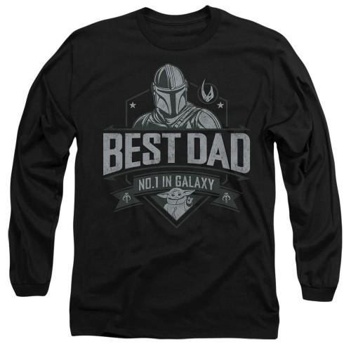 Star Wars Unisex Adult Best Dad Star Wars: The Mandalorian Fathers Day T-Shirt