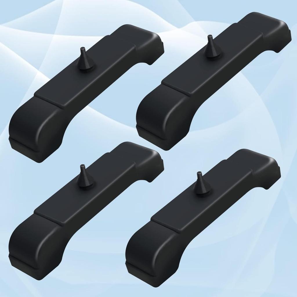 (4 PCS Kit) Rubber Radiator Ulator Pads 4012-326-681S,3 Core Radiator Mounts Cushions, Support Pads Compatible With GM,Radiator Mounts Parts