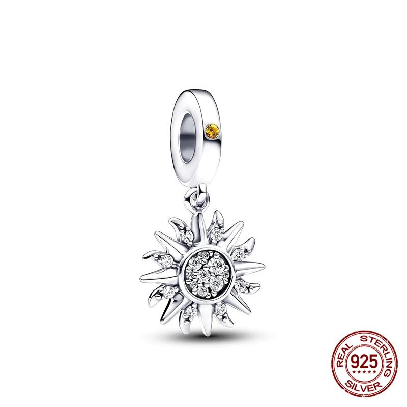 Charms Kupfer Glücksklee Serie Charms Perlen Passend für Damen 3 mm Original Armband Halskette DIY Exquisiter Schmuck Geschenke