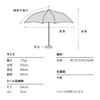 Cherry Mini Folding Umbrella for Suitable for Rain or Wpc. Air-Light Umbrella, Navy, 55cm, Ultra-Lightweight, Women, Shine, AL02-024